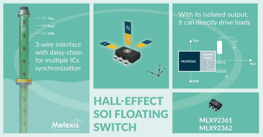hall effect soi floating switch